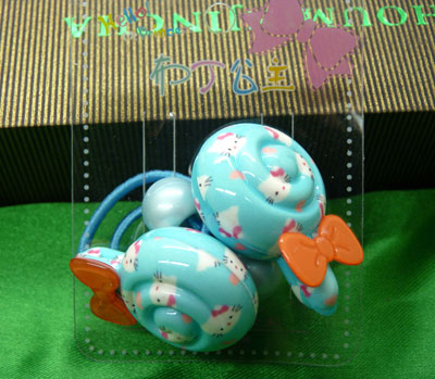 （一对）爆款爆卖正品梦之恋亚克力卡通皮筋 百款混搭发饰批发