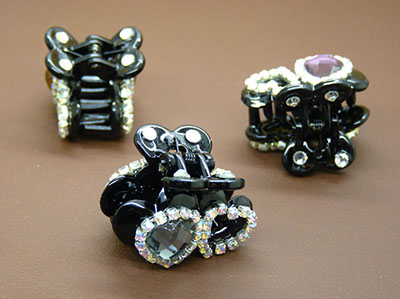 全网最低价新款亚克力钻石发夹