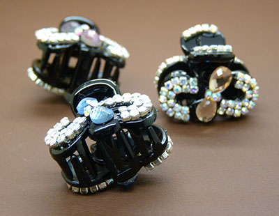 全网最低价新款亚克力钻石发夹