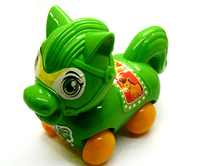 批发热卖创意儿童玩具拉线彩色马