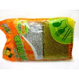 精品厨房套装 两片装金银清洁块/刷碗布