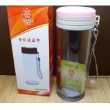 帝悦健康杯D-8健康环保双层玻璃保温杯