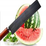 上品木柄不锈钢西瓜刀