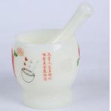 仿玉石捣蒜器 家用研磨器创意捣药器
