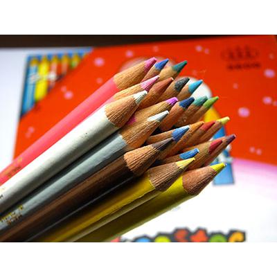 三星牌24色彩色铅笔 绘画铅笔 学画笔	