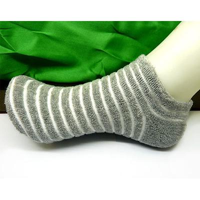 厂家直销纯色运动袜毛巾船袜吸汗防滑全棉短袜