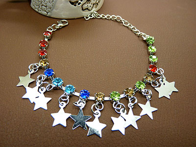 精品手链批发 水晶钻石手链 厂家直销