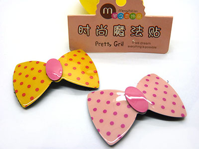 特价韩版梦之恋时尚亚克力魔法帖一对装