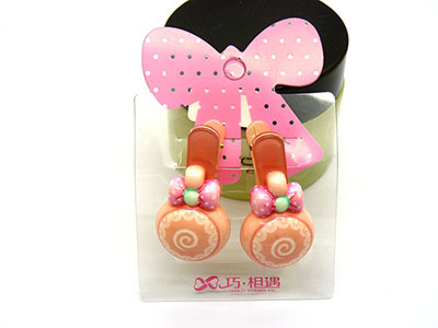 新款潮流儿童发饰 亚克力发夹 一字夹一对装