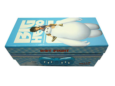 全网最低价最新款学生3层密码锁文具盒 多功能笔袋笔盒创意文具套装 