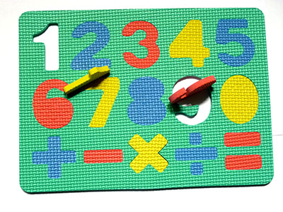 全国最低价28*21cm儿童字母数字EVA拼图益智玩具 泡沫地垫