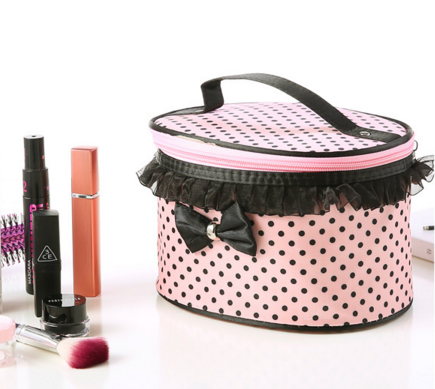 厂家直销女士手提洗漱包袋 可折叠女士化妆包