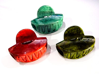 欧美流行仿玉发夹发卡亚克力小抓夹发夹顶夹边夹