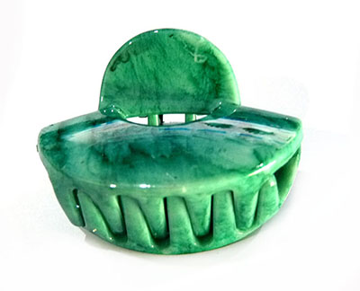 欧美流行仿玉发夹发卡亚克力小抓夹发夹顶夹边夹 