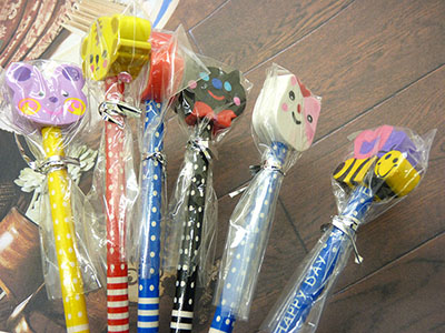 厂家直销卡通橡皮铅笔 学生文具用品