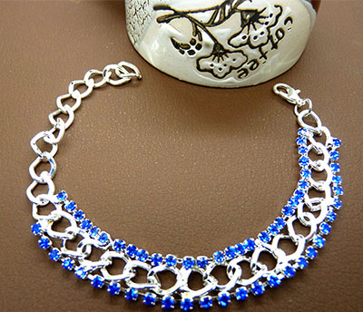 韩式精品时尚百搭手链批发 水晶钻石手链 厂家直销