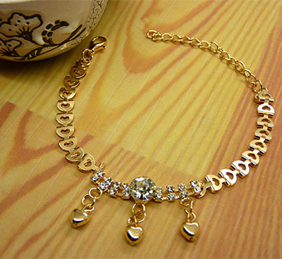 厂家直销新款韩式时尚流行手链 水钻珍珠手链