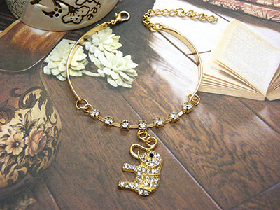 批发外贸新款爆卖珍珠水钻手链首饰饰品