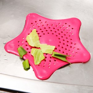 特价新款五角星防堵塞海星硅胶地漏