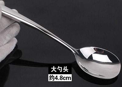 厂家限量特价批发高档不锈钢勺 汤匙 分菜勺不锈钢长柄勺样式混搭1号