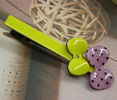 淘宝热卖 工厂直销最低价2号亚克力鸭嘴夹 韩式儿童亚克力发夹发饰