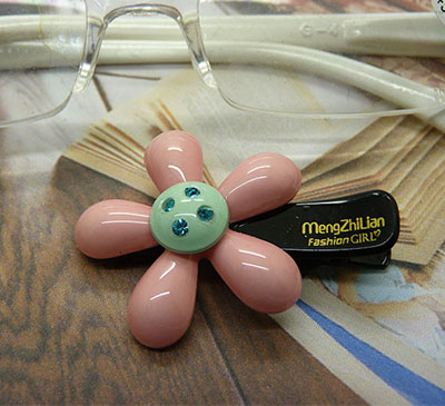 淘宝热卖 工厂直销最低价2号亚克力鸭嘴夹 韩式儿童亚克力发夹发饰