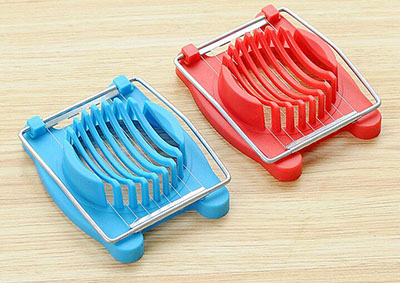 全网最低价 家用多功能不锈钢切蛋器 鸡蛋切片器切瓣器 松花蛋皮蛋花式分瓣器