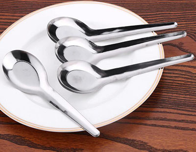 特价不锈钢环保餐具汤匙12.5*4.1cm