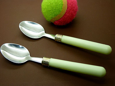 全国最低价 原价2.65元处理价格1.1元高档不锈钢餐具 创意餐具2个勺组合