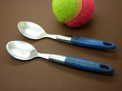 全国最低价 原价2.65元处理价格1.1元高档不锈钢餐具 创意餐具2个勺组合