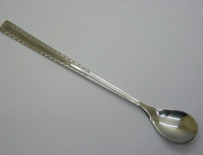 特价16.5*3加厚不锈钢咖啡甜品勺 长柄冰勺 调味调羹 酒店用品不锈钢搅拌勺