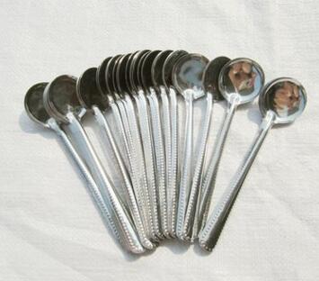 全网最低价不锈钢调味勺 儿童不锈钢小勺咖啡小勺子