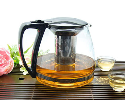 全网最低价环保型耐热耐高温玻璃直火壶 创意功夫茶茶壶1500ML-6606