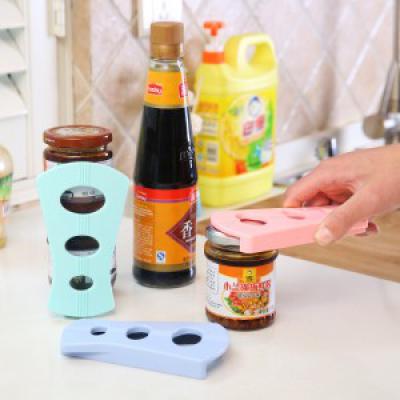 全网最低价巧女必备三孔防滑开瓶器 拧罐器工具
