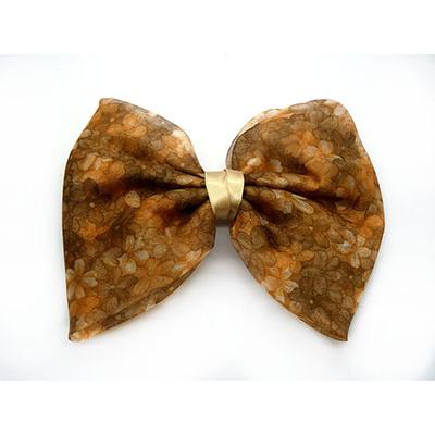 欧美时尚发饰头饰 雪纺加丝蝴蝶结 发夹鸭嘴夹