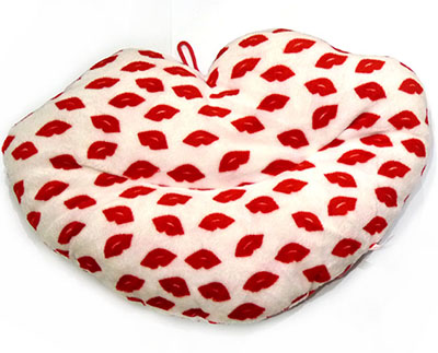 全网最低价发布艺毛绒玩具性感粉唇抱枕双面嘴唇靠垫腰枕