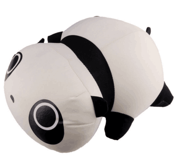 厂家直销大号时尚竹炭包汽车家居除味可爱车用炭包熊猫圆型