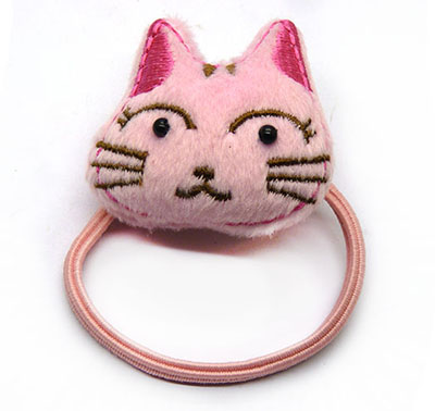 小号儿童发饰 女孩发绳发圈 桃心卡通发绳 扎头发皮筋 厂家直销