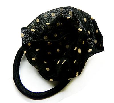 全网最低价时尚甜美雪纺花朵发圈 精品皮筋