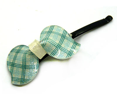 特价亚克力发夹蝴蝶结压夹批发 两元店头饰发饰