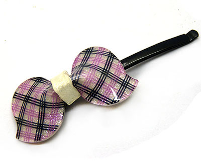 特价亚克力发夹蝴蝶结压夹批发 两元店头饰发饰 