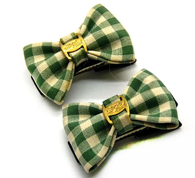 高档布艺蝴蝶结对夹女生儿童发夹欧美时尚盘发边夹头饰发饰 