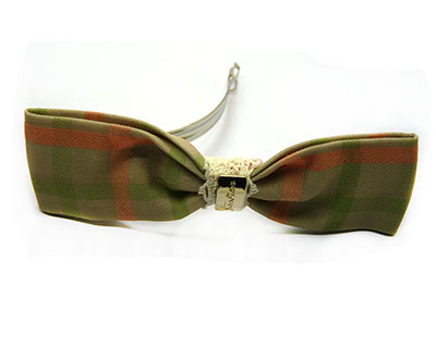 精美欧美头饰品 布艺蝴蝶结弹簧夹