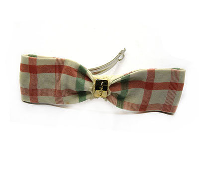 精美欧美头饰品 布艺蝴蝶结弹簧夹