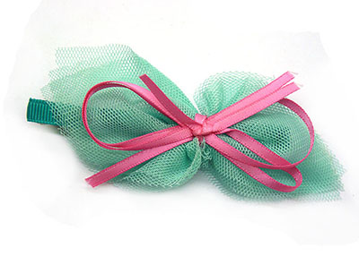 厂家直销 蕾丝蝴蝶结 压夹