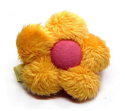 特价毛绒太阳花发夹儿童发夹卡通压夹可爱发饰