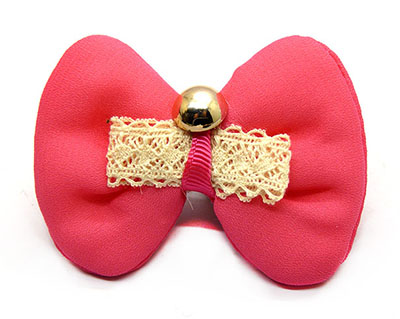 全网最低价 蝴蝶结雪纺发夹边夹压夹