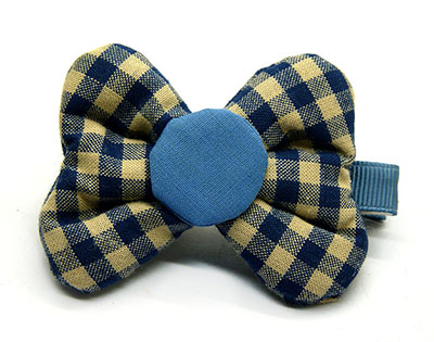 蝴蝶结布艺发夹边夹压夹 淑女发饰 厂家直销