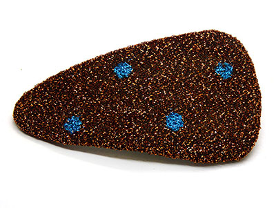 批发欧美大号发饰 基础款简约金丝面发夹 BB夹