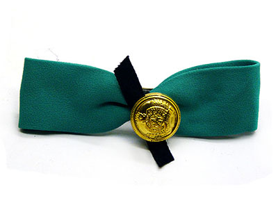 欧美新款蝴蝶结发夹弹簧夹 成人布艺发饰品批发